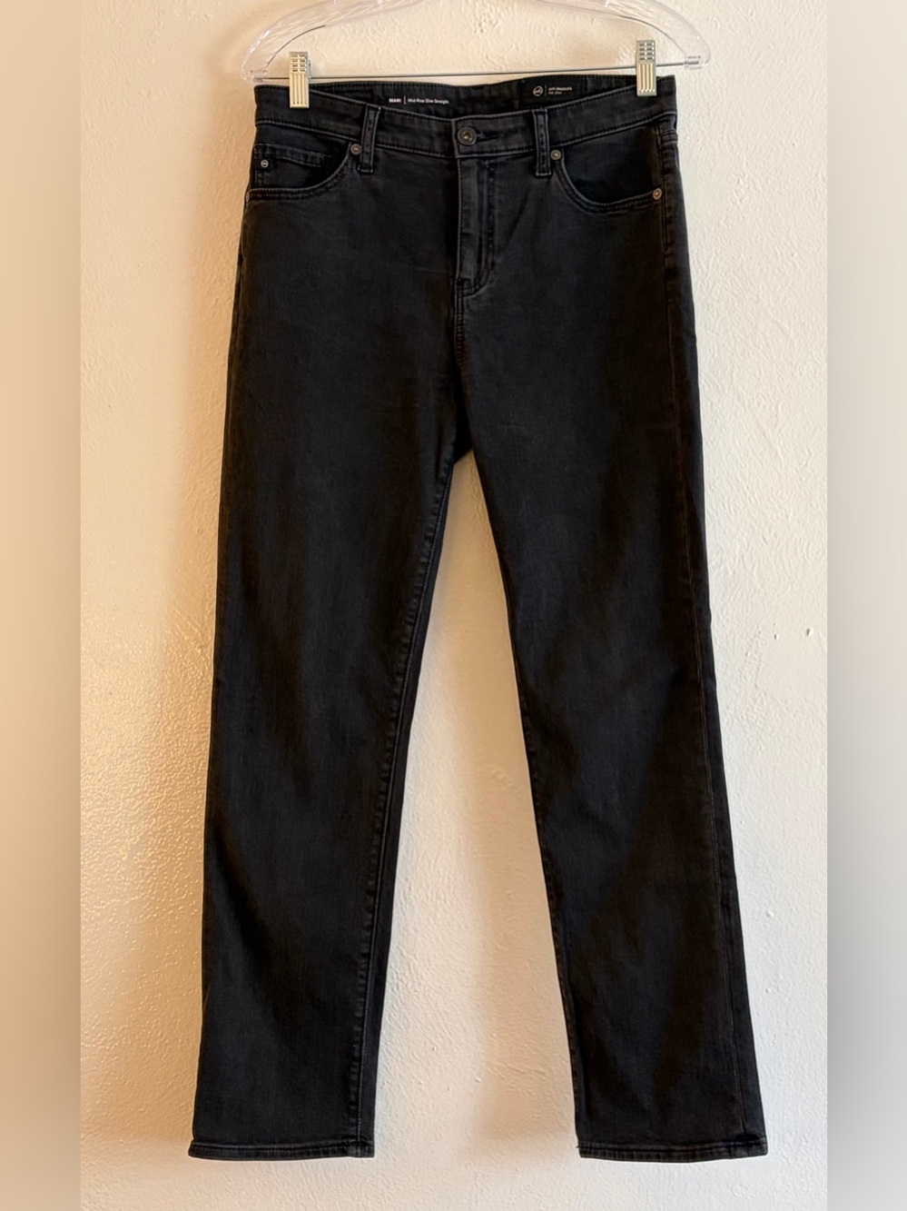 Adriano Goldschmied Mid Rise Straight Slim Jeans Size 28
